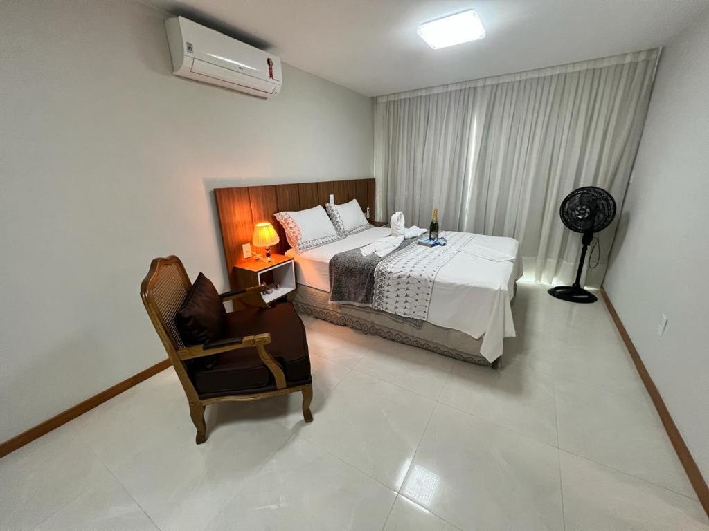 Magnifico Apartamento De Charme - 3 Quartos Ar Condicionados Split - Beira Mar, 2 Banheiros, 2 Vagas Garagem, 4 Varandas, 2 Elevadores, Redes Para Descanso, Wi-Fi, Air Fryer, Disney Plus, Hbo Max, Guarda Sol, Cadeiras De Praia, Carrinho E Caixa Termi Guarapari Εξωτερικό φωτογραφία